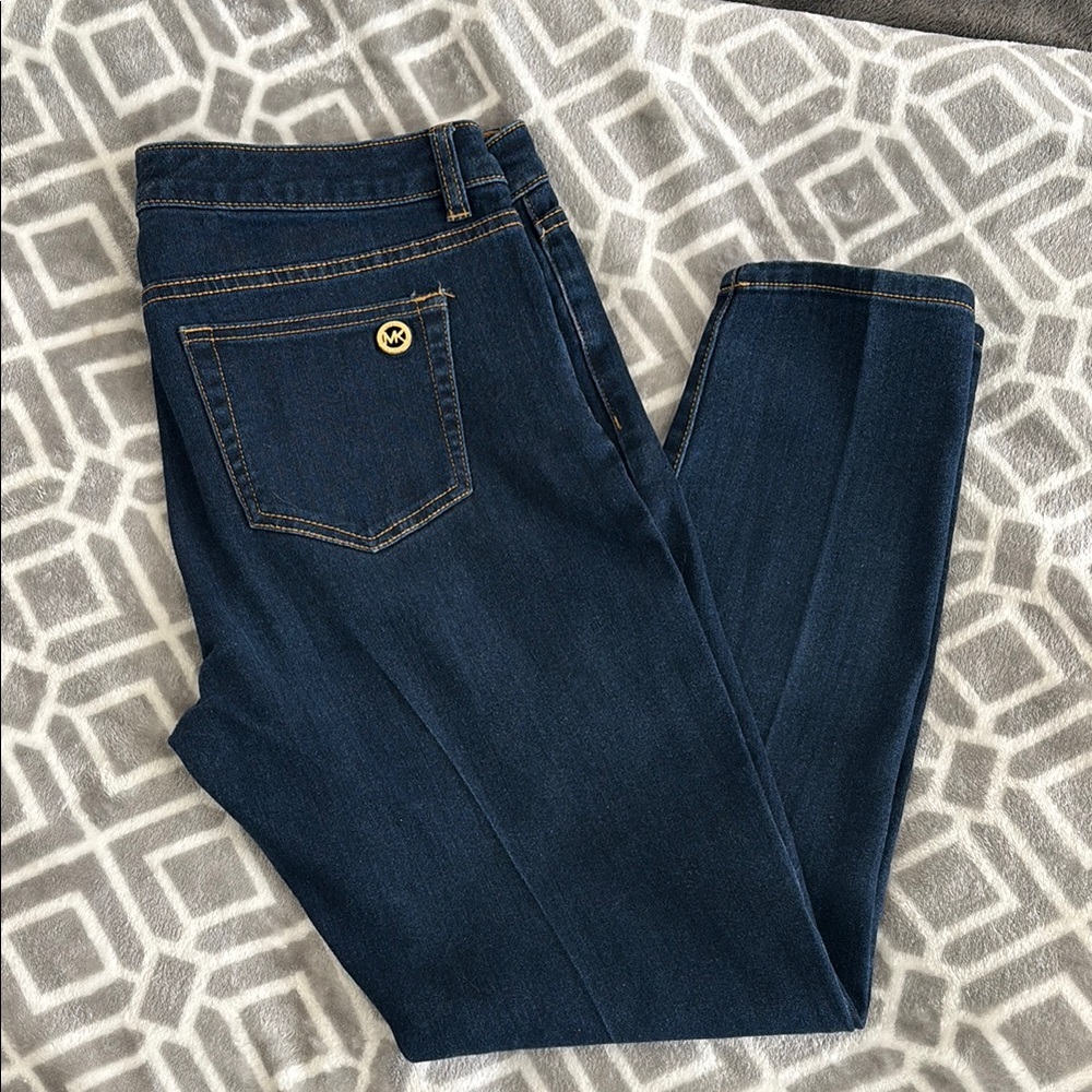 Michael Kors Blue Skinny Jeans Classic Denim